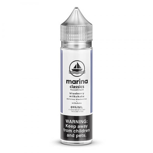 Marina Classics – Blueberry Milkshake – 60ml / 0mg