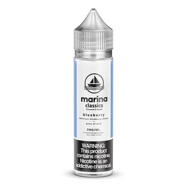 Marina Classics – Blueberry Donut – 60ml / 3mg