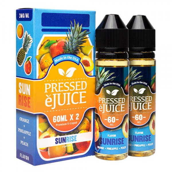 Pressed E-Juice – Sunrise – 2x60ml / 6mg