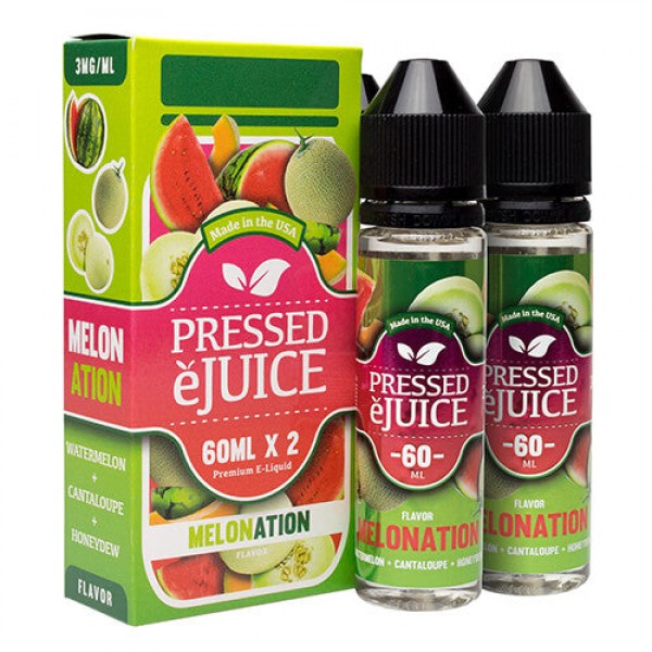 Pressed E-Juice – Melonation – 2x60ml / 6mg