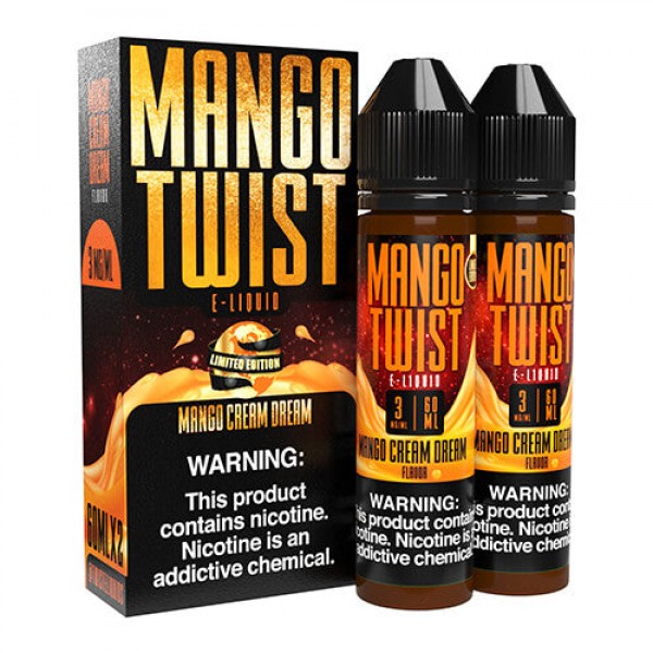 Mango Twist E-Liquids – Mango Cream Dream (Limited Edition) – 120ml / 6mg