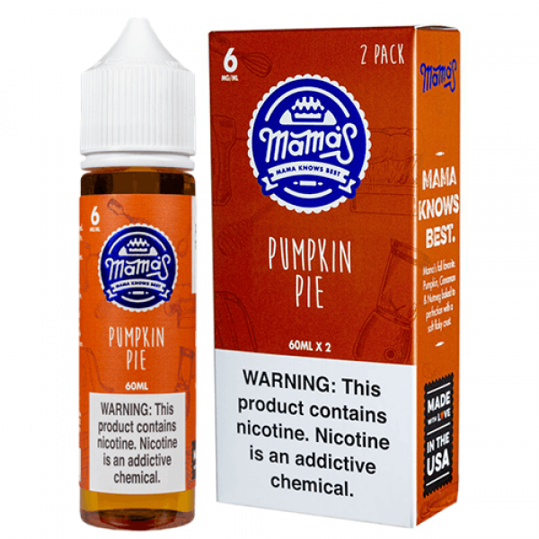 Mama’s eLiquid – Pumpkin Pie – 60ml / 6mg