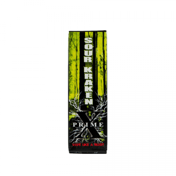 Prime X E-Liquid – Sour Kraken – 120ml / 0mg