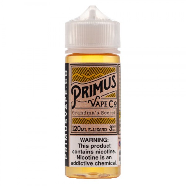Primus Vape Co – Grandma’s Secret – 120ml / 0mg