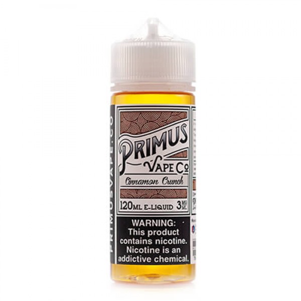 Primus Vape Co – Cinnamon Crunch – 120ml / 3mg