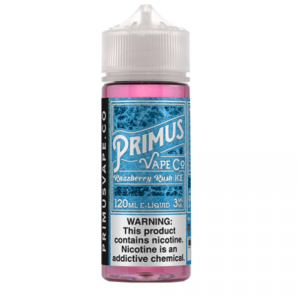 Primus Vape Co – Razzberry Rush ICE – 120ml / 0mg
