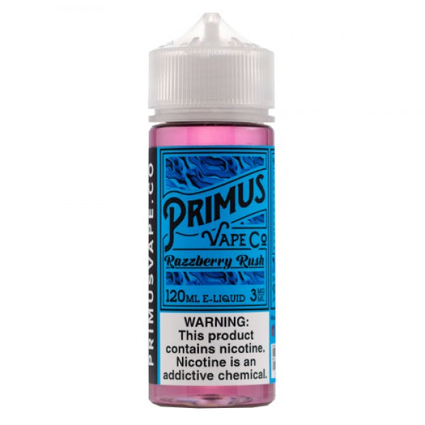 Primus Vape Co – Razzberry Rush – 120ml / 0mg