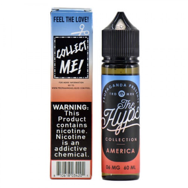 Propaganda E-Liquid The Hype Collection – America – 60ml / 0mg