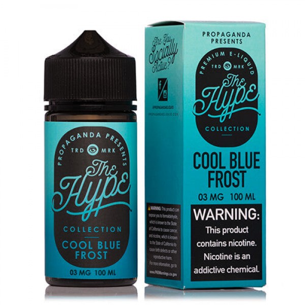 Propaganda E-Liquid The Hype Collection – Cool Blue Frost – 100ml / 6mg