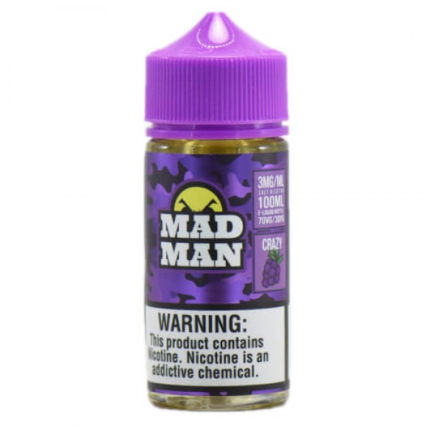 MadMan Liquids – Crazy Grape – 100ml / 6mg