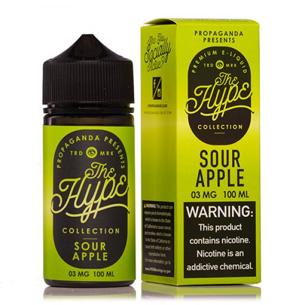 Propaganda E-Liquid The Hype Collection – Sour Apple – 100ml / 6mg