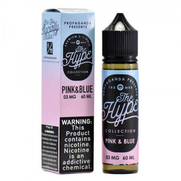 Propaganda E-Liquid The Hype Collection – Pink & Blue – 60ml / 3mg