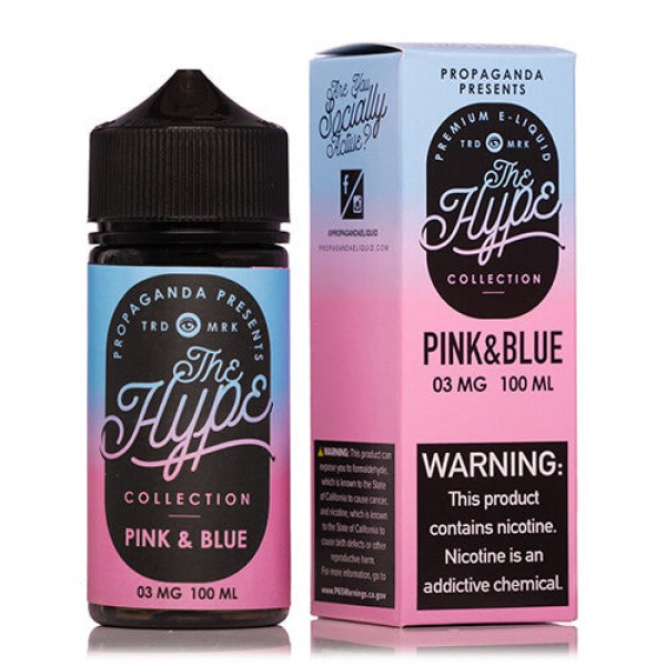 Propaganda E-Liquid The Hype Collection – Pink & Blue – 100ml / 6mg