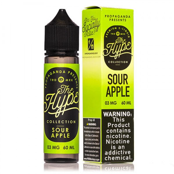 Propaganda E-Liquid The Hype Collection – Sour Apple – 60ml / 6mg