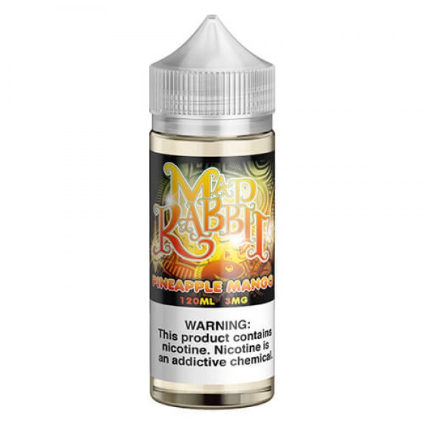 Mad Rabbit eJuice – Pineapple Mango – 120ml / 0mg