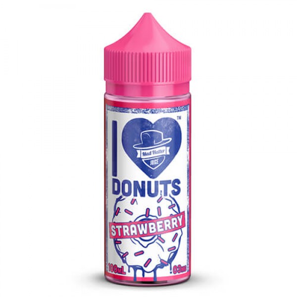 Mad Hatter Juice – I Love Donuts Strawberry – 100ml / 6mg