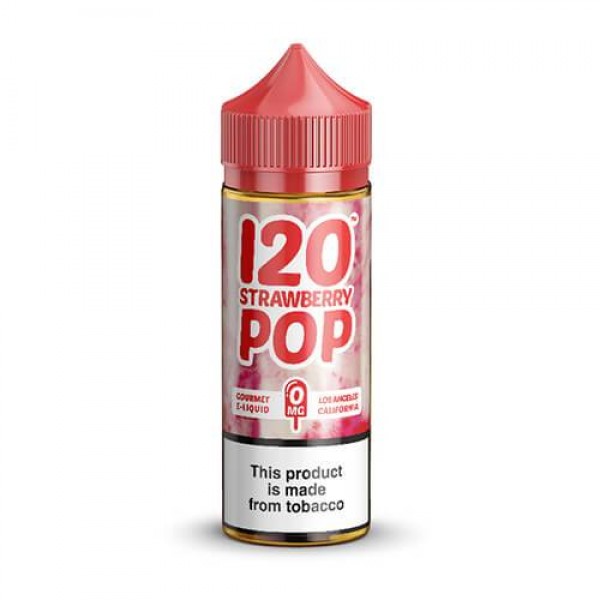 Mad Hatter Juice – 120 Strawberry Pop – 120ml / 3mg