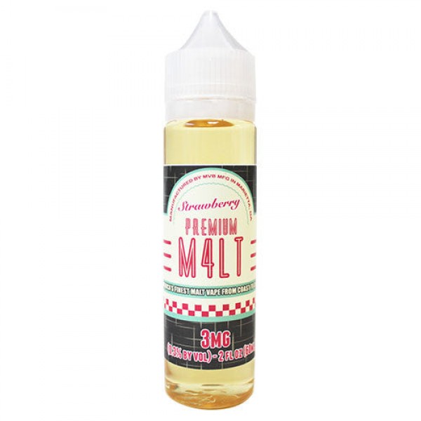 M4LT Premium Malt Vape – Strawberry M4LT – 60ml / 3mg