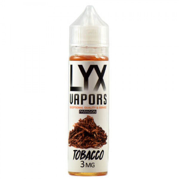 LYX Vapors Paragon Collection – Tobacco – 60ml / 0mg