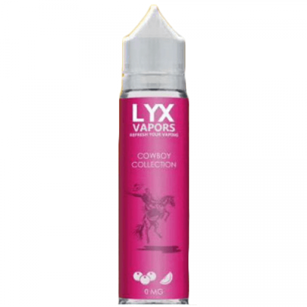 LYX Vapors Cowboy Collection – Blueberry and Watermelon – 60ml / 6mg