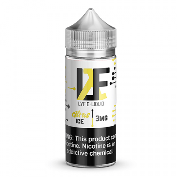 LYF E-Liquid – Citrus Ice – 100ml / 3mg