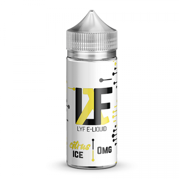LYF E-Liquid – Citrus Ice – 100ml / 0mg