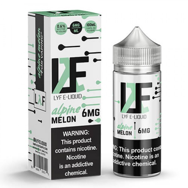 LYF E-Liquid – Alpine Melon – 100ml / 6mg