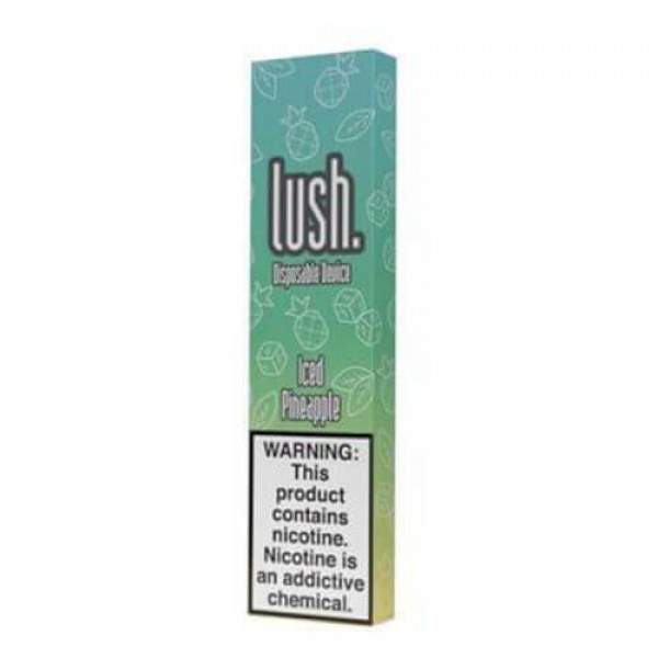 Lush Bar – Disposable Vape Device – Iced Pineapple – Single / 50mg