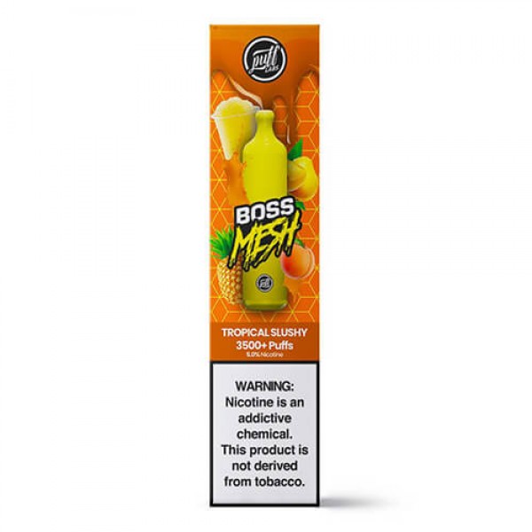 Puff BOSS MESH Synthetic – Disposable Vape Device – Tropical Slushy – Single / 50mg