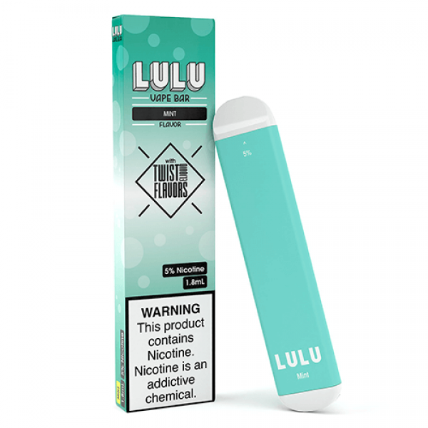 LULU Vape Bars – Disposable Vape Device – Mint by TWIST – Single / 50mg