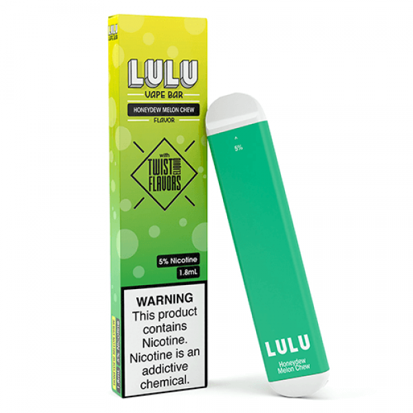 LULU Vape Bars – Disposable Vape Device – Honeydew Melon Chew by TWIST – Single / 50mg