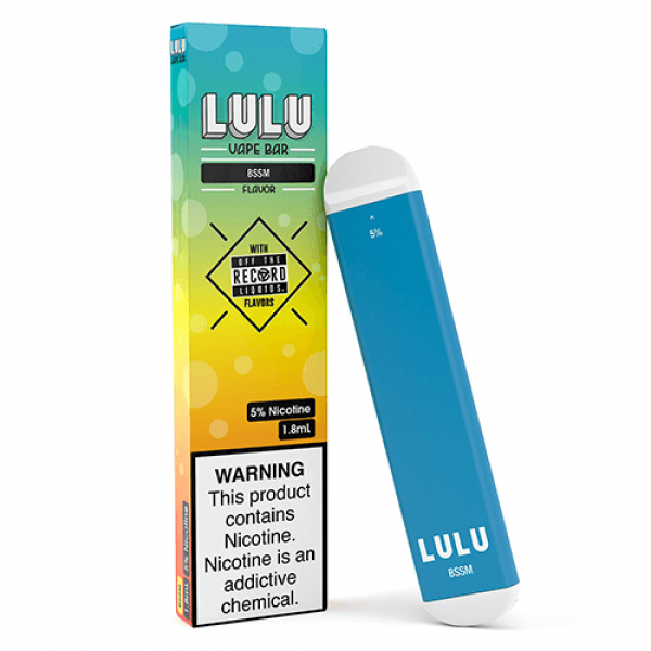 LULU Vape Bars – Disposable Vape Device – BSSM by Off The Record – Single / 50mg