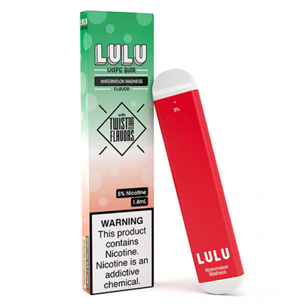 LULU Vape Bars – Disposable Vape Device – Watermelon Madness by TWIST – Single / 50mg