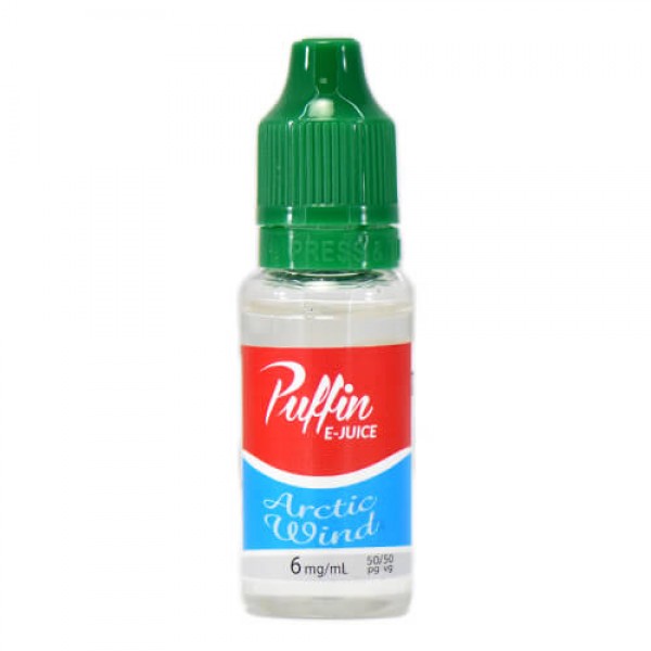 Puffin E-Juice – Arctic Wind – 15ml / 24mg