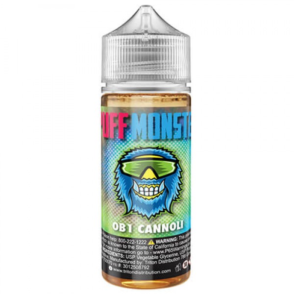 Puff Monster eJuice – OB1 Cannoli – 120ml / 0mg