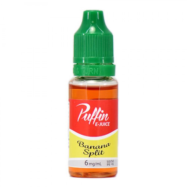 Puffin E-Juice – Banana Split – 15ml / 12mg