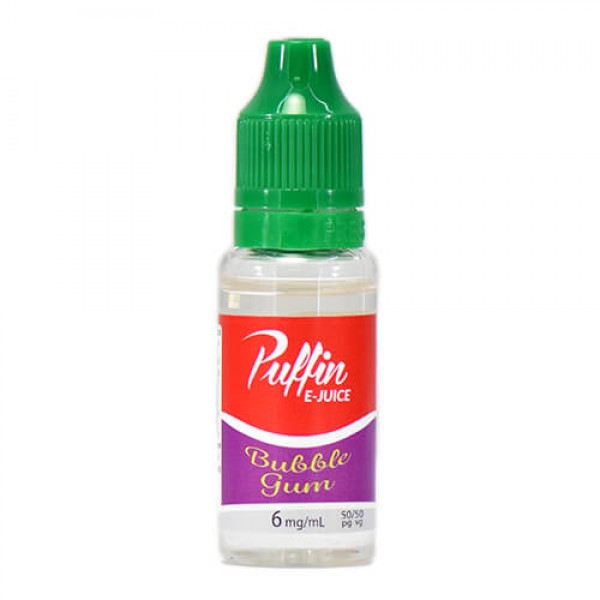 Puffin E-Juice – Bubble Gum – 15ml / 0mg