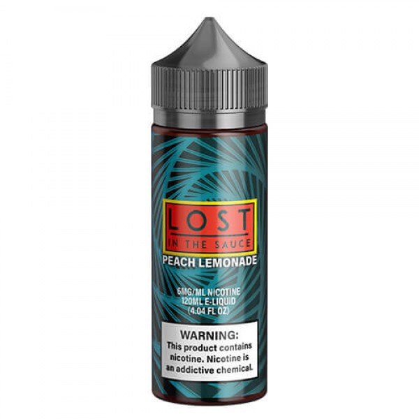 Lost In The Sauce – Peach Lemonade – 60ml / 0mg