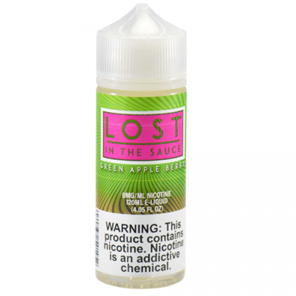 Lost In The Sauce – Green Apple Berry – 120ml / 3mg
