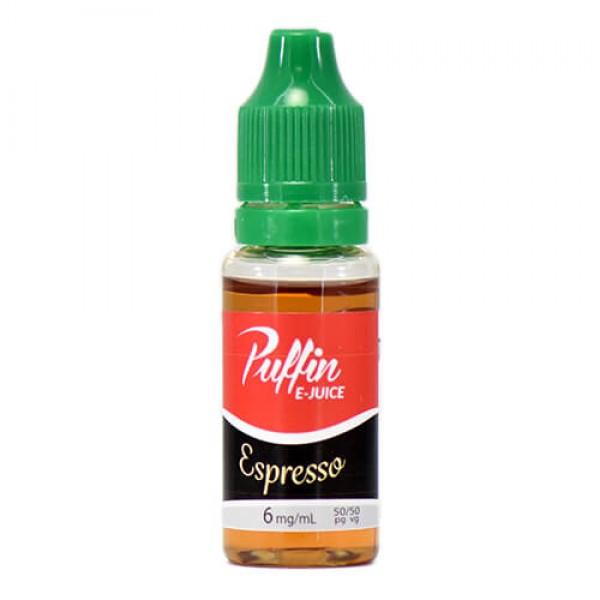 Puffin E-Juice – Espresso – 15ml / 6mg