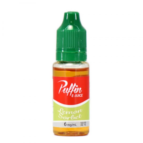 Puffin E-Juice – Lemon Sorbet – 15ml / 6mg