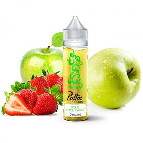 Puffin E-Juice – Sour Apple Candy – 60ml / 6mg