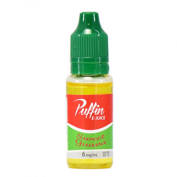 Puffin E-Juice – Sweet Guava – 15ml / 12mg