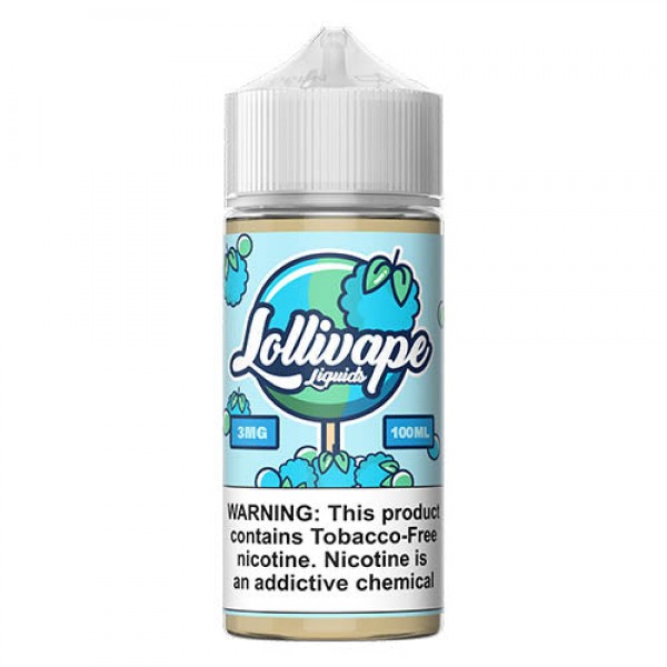 Lollivape Liquids Tobacco-Free – Blue Raspberry – 100ml / 3mg