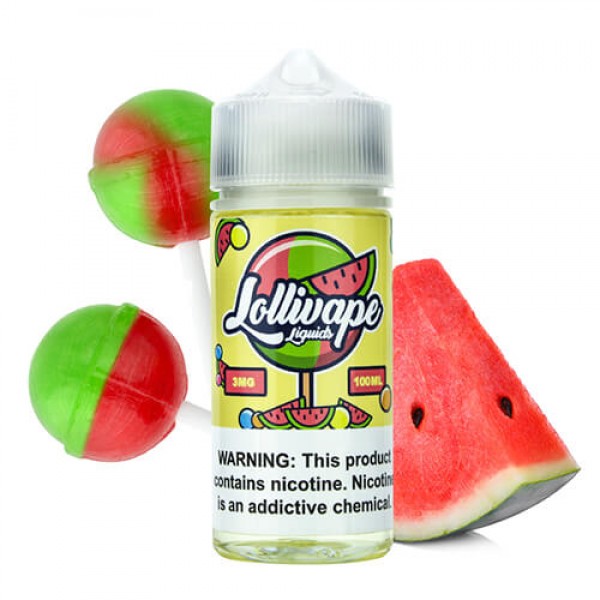 Lollivape Liquids – Watermelon Lollivape – 100ml / 3mg