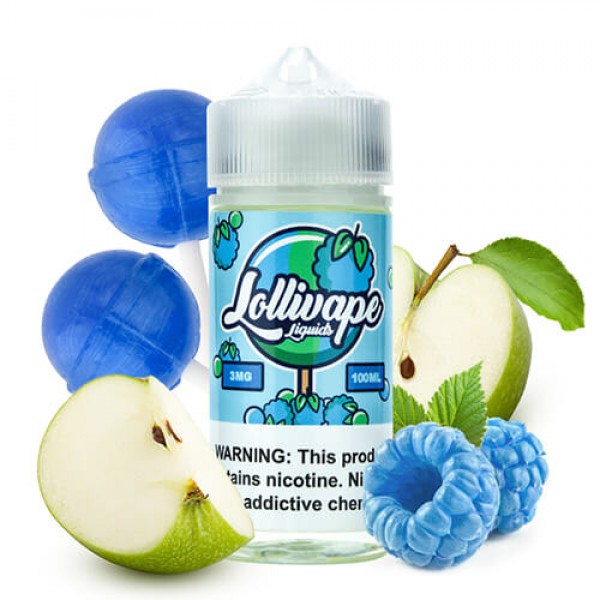 Lollivape Liquids – Blue Raspberry Lollivape – 100ml / 6mg