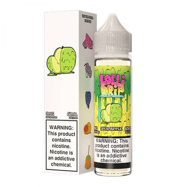 Lolli Drip eLiquid – Sour Apple – 60ml / 0mg