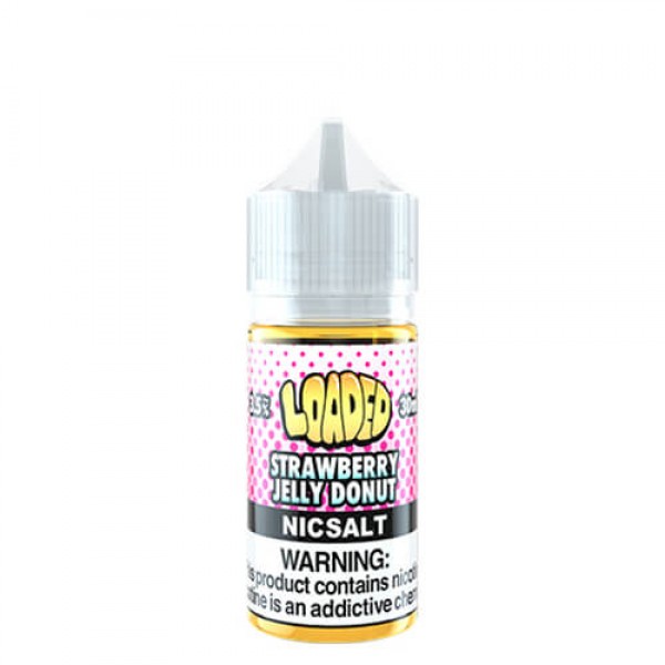 Loaded E-Liquid SALTS – Strawberry Jelly Donut – 30ml / 50mg