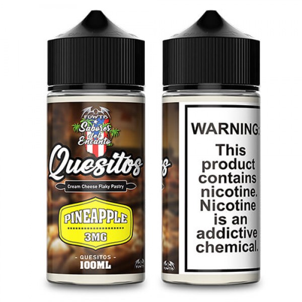Quesitos eJuice – Pineapple – 100ml / 3mg