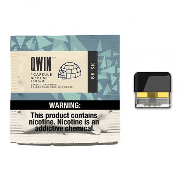 QWIN by District F5VE – Refill Pod – Brisk – 1.5ml / 50mg